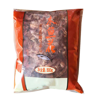 Bonito Seco Flocos de Peixe Takoyaki a Granel Peixe Seco Bonito Flocos BQF Processo de Congelamento