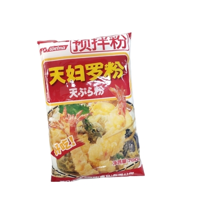 Feito a partir de trigo em massa quente de farinha de tempura japonesa ingredientes de sushi