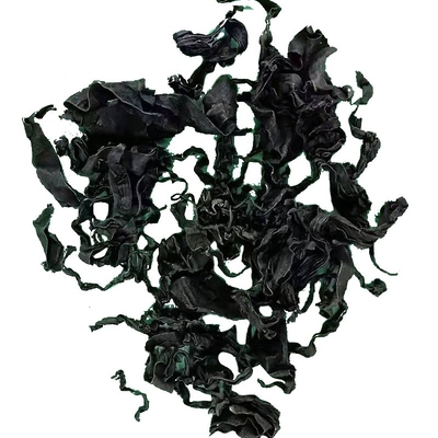 Ingredientes normais Alga verde escuro Alga seca cheiro fragante Alga seca cortada Wakame
