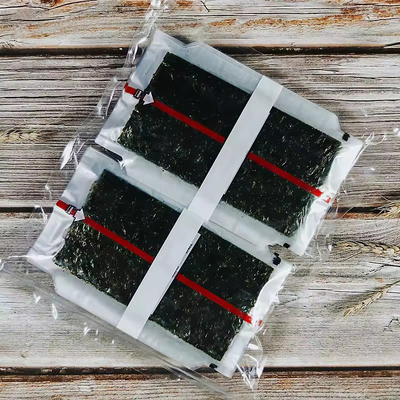 Verde escuro Triângulo de alimentos seguros personalizados de plástico Onigiri Nori Arroz Alga marinha Nori Folhas