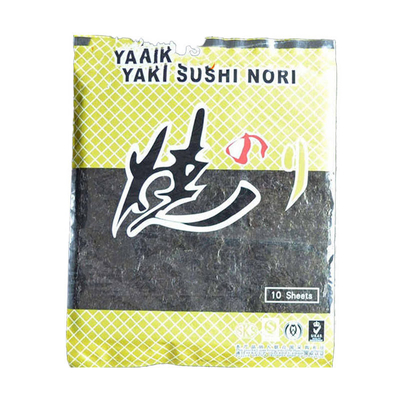 Embalagem de algas marinhas secas Sushi Nori 50 folhas Algas marinhas de alta qualidade por 24 meses Prazo de validade