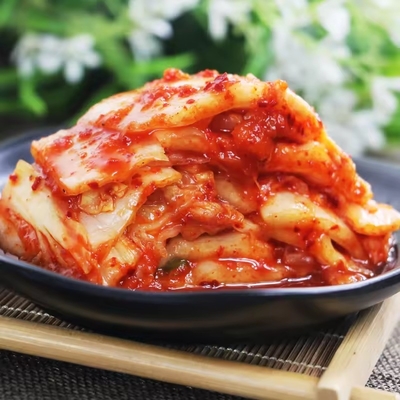 Molho de Kimchi picante picante marinada de pimenta picada pasta feita com o ingrediente principal soja