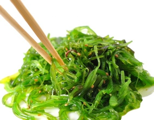 1 kg de salada de algas de estilo Hiyashi Wakame congelada Chuka Wakame