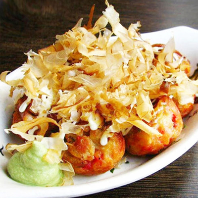 Bonito Seco Flocos de Peixe Takoyaki a Granel Peixe Seco Bonito Flocos BQF Processo de Congelamento