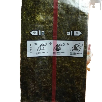 Triângulo Temaki Sushi Rolo de arroz embalado Alga marinha assada Onigiri Nori de Jiangsu