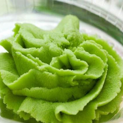 1 kg Peso personalizado Wasabi condimentos em pó Verde natural para fast food Mostarda