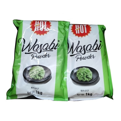 Molho Wasabi em pó rabanete em pó mostarda verde 1kg Ingredientes japoneses picantes Kosher