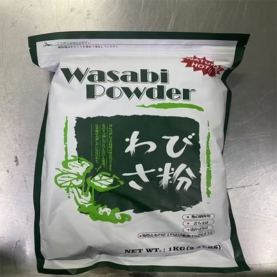 Ingrediente de comida japonesa autêntica 1kg de Wasabi em pó com 24 meses de vida útil