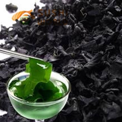Tipo de armazenamento Normal 500g Chuka Wakame Alga seca cortada Wakame