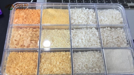 Fornecimento Biológico Japonês Panko Pão em migalhas 1Kg Nome de Produção Conteúdo Branco Amarelo