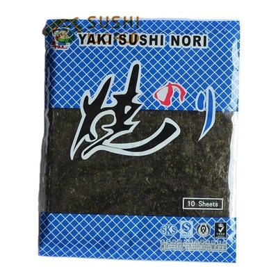 Folhas de Nori cozidas orgânicas Folhas de algas marinhas saudáveis para consumo normal