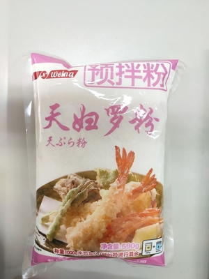 1kg de tempura em pó com instruções normais incluídas
