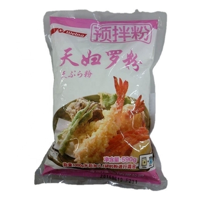 Feito a partir de trigo em massa quente de farinha de tempura japonesa ingredientes de sushi