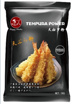 Feito a partir de trigo em massa quente de farinha de tempura japonesa ingredientes de sushi