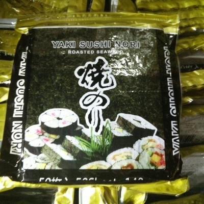 18 Meses Prazo de validade NORI Algas japonesas Yaki Sushi Algas Algas assadas