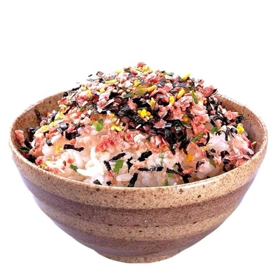 Autêntica mistura japonesa de sésamo de algas secas Nori Furikake Bonito Nori Komi em pó