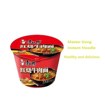 Ramen chinês de baixo teor de carboidratos, macarrão de cozimento rápido, saco de balde de 500g, tipo de processamento por máquina