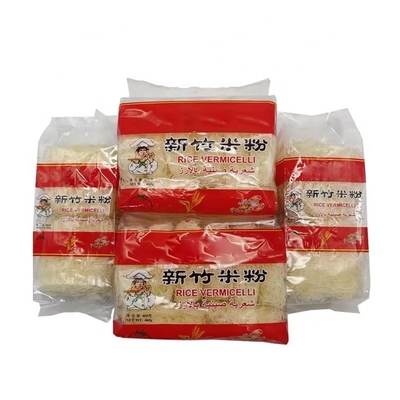 0.5 kg Noodle de arroz branco em rolos Noodles secos Vermicelli de Zhaoqing xinzhu Alimentos tradicionais
