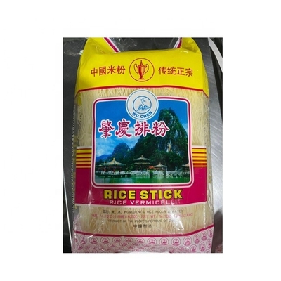 0.5 kg Noodle de arroz branco em rolos Noodles secos Vermicelli de Zhaoqing xinzhu Alimentos tradicionais