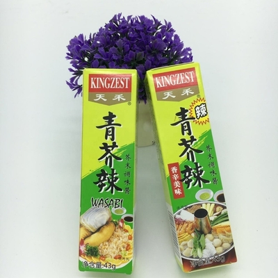 OEM Sushi Condimento Mostarda Ingrediente primário Wasabi em pó