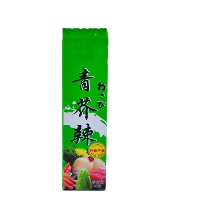 Molho Normal de Mostarda do Estilo Japonês 43g Wasabi Pasta de Rameixa para Ingredientes de Sushi