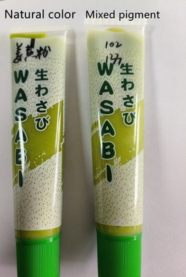 Mini japonês 43g Wasabi Pasta Tradicional Japonês Condimentos de frutos do mar Condimento