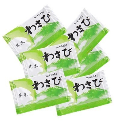 Mini japonês 43g Wasabi Pasta Tradicional Japonês Condimentos de frutos do mar Condimento