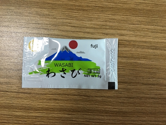 Saquete de 43 g de Wasabi em pó com tipo de armazenagem normal e teor orgânico