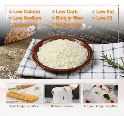 Noodles 100% naturais de Konjac Noodles brancos para os requisitos do cliente