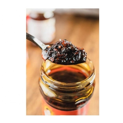 Sabor picante Laoganma molho de pimenta em 210G/280G garrafa de vidro para mergulho condimento fácil