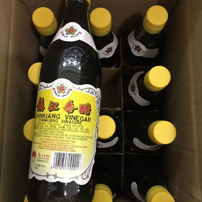Vinagre de cerveja natural 5L*2 Chinkiang Arroz preto Vinagre fermentado para sabor saboroso