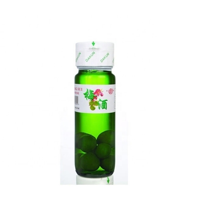Fermentação em embalagem personalizada 12 graus 330 ml Vinho de ameixa verde da província de Fujian