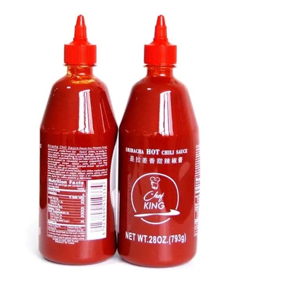 Molho Chinês Sriracha Hot Chili Perfeito para forma de bolo e instruções de comida