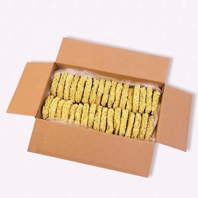 454g de ovos secos macarrão camarão de ovo trigo moído Yam cortado para entusiastas de macarrão em todo o mundo