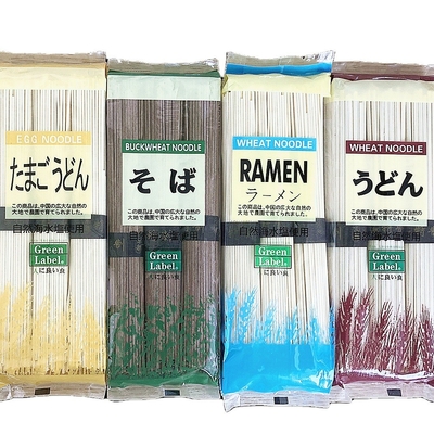 SOBA OEM Udon Seco Soba Somen Ramen Noodle para Compradores de Baixo Sódio