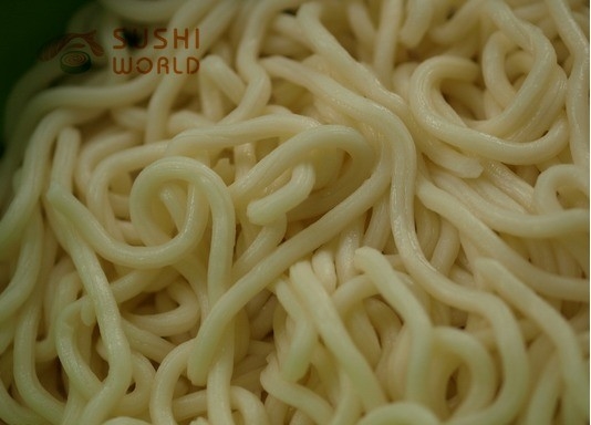 Noedles Udon congelados com trigo mouro estilo tradicional japonês