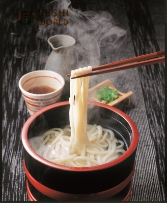 Noedles Udon congelados com trigo mouro estilo tradicional japonês