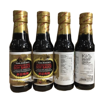 Delicious Natural Brewed Light Soya Sauce 150ml Organic Halal Concentrate Prazo de validade 12 meses