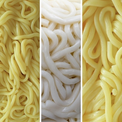 HALAL Noodle fresco com ingredientes de transformação refinados NORMAL Tipo de transformação refinado