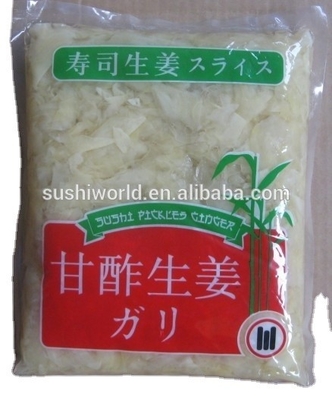Processamento de Vinagre Sushi em picles rosa branco japonês gengibre para cultivo ao ar livre
