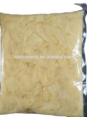 Processamento de Vinagre Sushi em picles rosa branco japonês gengibre para cultivo ao ar livre