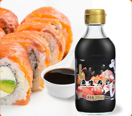 Serviço Único Sauce de soja Sashimi Ligeiro Brilhante para Sushi Japonês Prazo de validade 12 meses