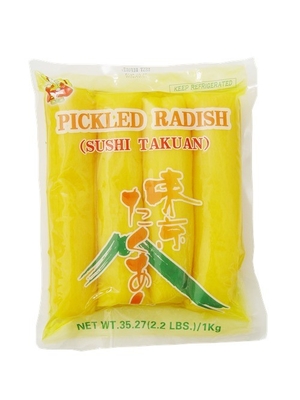 Tipo de armazenamento normal sabor tradicional japonês picado rabanete triturado