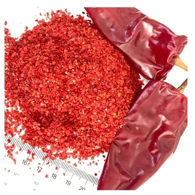 AD Pimenta indiana seca em fatias sem sementes Chili vermelho triturado para cozinhar na cozinha