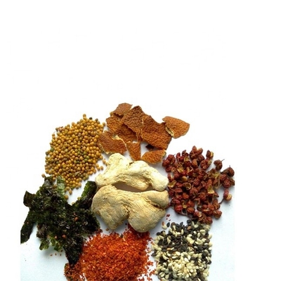 Estilo vermelho Shichimi Togarashi Seis Especiarias Seco Púrpura de temperos para Fushimi Sete Especiarias