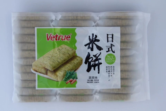300G*12/CTN Sushi Rice Cracker Snack ou Ingredientes de Canola para sua despensa do escritório