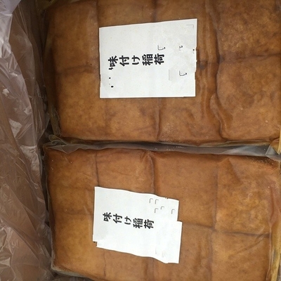 Encantem o paladar com AJITSUKE Sushi Tofu congelado Inari condimentado