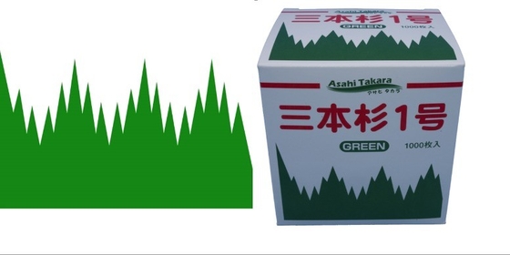 Sushi Baran Material PE para Sushi ferramenta de decoração essencial