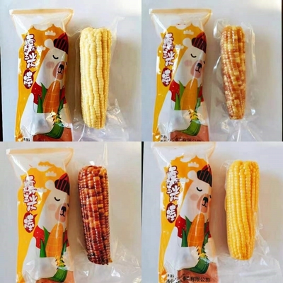 20 kg de grãos de bastão de peso milho doce fresco cortado na casca com ingredientes normais