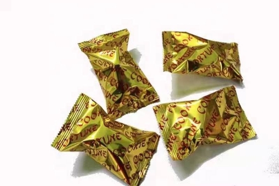 Textura Doces chineses duros GK farinha Forma quadrada Cookie de sorte personalizado Lanches coreanos